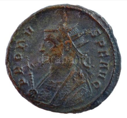 Római Birodalom / Róma / Probus 282. AE Antoninianus bronz (3,47g) T:2 repedés Roman Empire / Rome / Probus 282. AE Antoninianus bronze 'PROBV S P F AVG / ROMAE AETER - R [VD/VA?]' (3,47g) C:XF crack RIC V. 187.