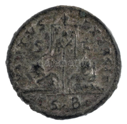 Római Birodalom / Thesszaloniki / II. Constantinus 320. ezüstözött AE3 (2,97g) T:2 Roman Empire / Thessalonica / Constantine II 320. silvered AE3 'CONSTANTINVS IVN NOB C / VIRTVS EXERCIT - S-F - TS.B.' (2,97g) C:XF RIC VII 80.