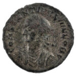 Római Birodalom / Thesszaloniki / II. Constantinus 320. ezüstözött AE3 (2,97g) T:2 Roman Empire / Thessalonica / Constantine II 320. silvered AE3 'CONSTANTINVS IVN NOB C / VIRTVS EXERCIT - S-F - TS.B.' (2,97g) C:XF RIC VII 80. - Image 2