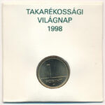 1998. 1Ft Cu-Ni-Zn 'OTP / Takarékossági Világnap 1998' csomagolásban T:1