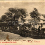 1905 Szobránc-fürdő, Kúpele Sobrance; Főforrás a fürdőházzal. W.G. 253. / spa, spring source, bath (fl)