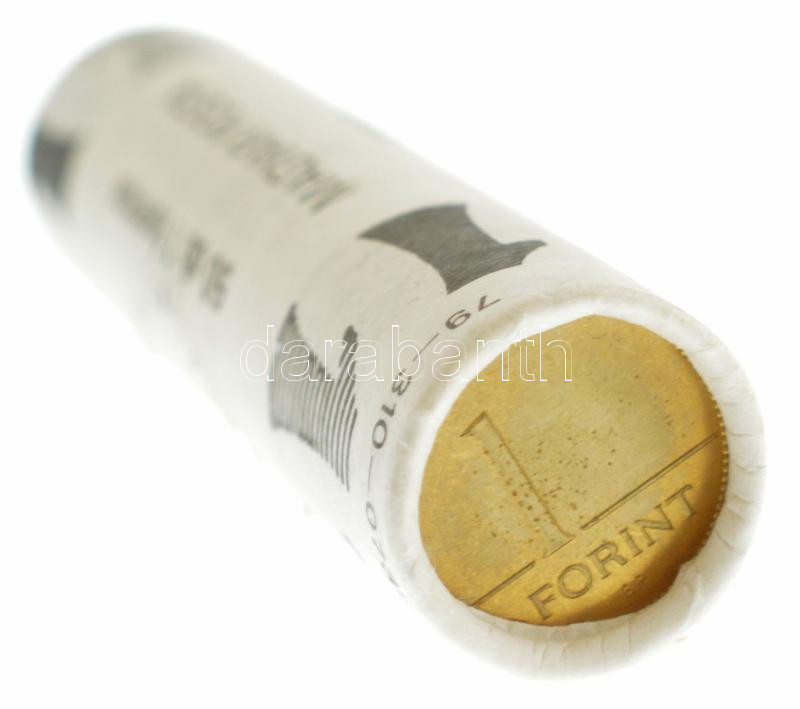 1993. 1Ft Cu-Ni-Zn (50x) 'MAGYAR NEMZETI BANK' rolniban T:1,1- patina