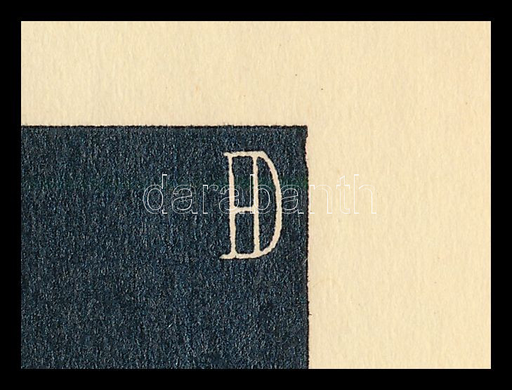 cca 1933 Dallos Hanna (1907-1944): 'Jöjjön el a te országod', fametszet, papír, jelzett a dúcon, 28,5x20,5 cm - Image 3