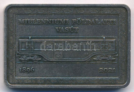 2021. 2000Ft Cu-Ni 'Milleniumi Földalatti Vasút' T:1 Adamo EM437