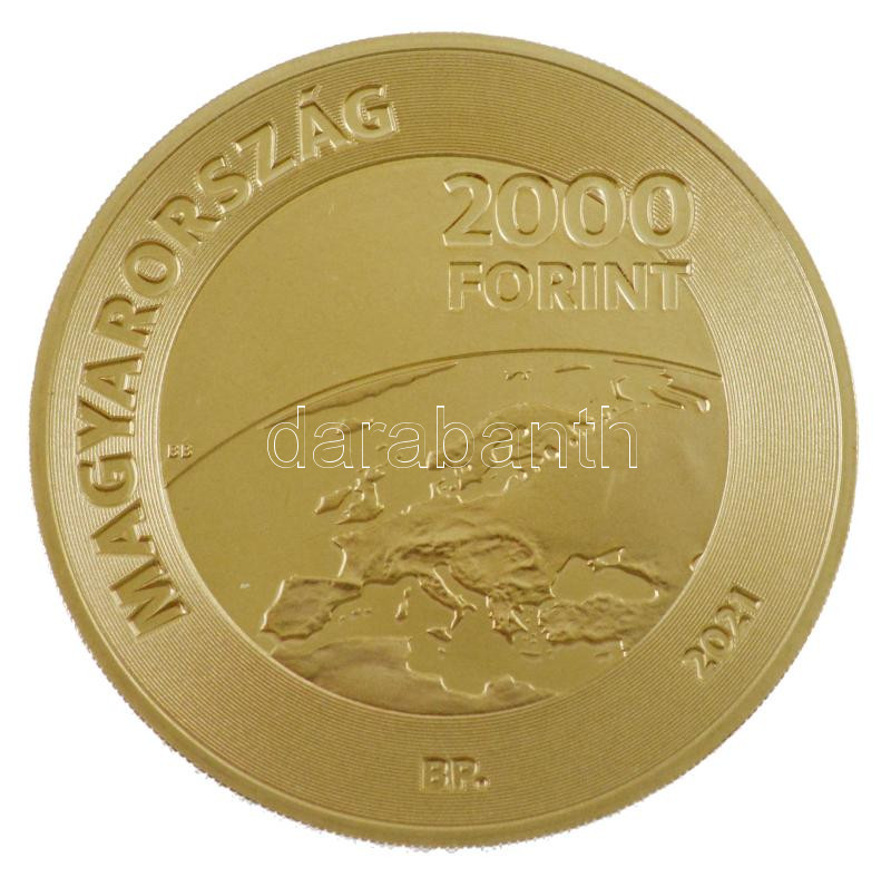 2021. 2000Ft Cu-Ni 'Az Európa Tanács Magyar elnöksége' T:PP