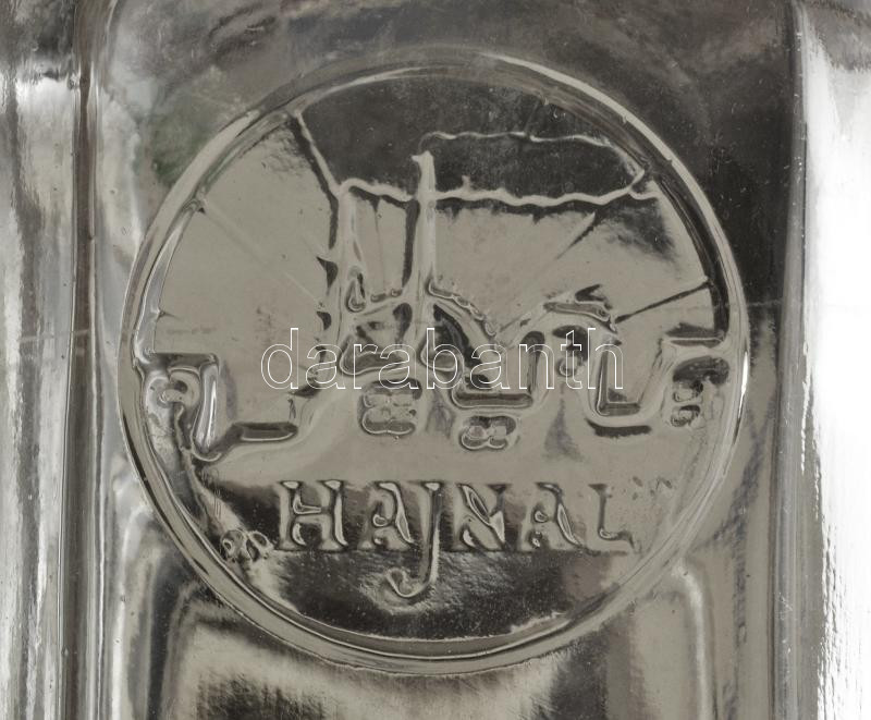 Hajnal Izidor sörös palack, hibátlan, 1910 körül, m: 31,5 cm - Image 2