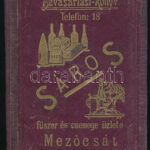 cca 1942 Mezőcsát, Sáros fűszer és csemege üzlete bevásárlási könyv
