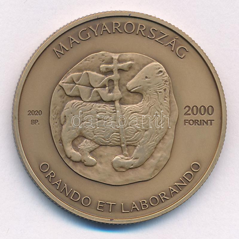2020. 2000Ft Cu-Zn 'Református Nagytemplom és Kollégium - Debrecen' T:1 Adamo EM410
