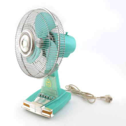 Super Crown Mercedes formájú ventilátor, lámpával, működik, m: 54 cm
