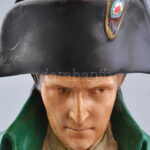 Bonaparte Napóleon büsztje, kerámia, festett, jelzett, kopásokkal, m: 34 cm - Image 3