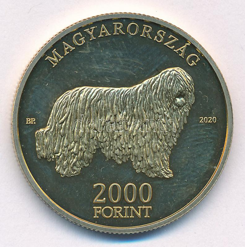 2020. 2000Ft Cu-Ni-Zn 'Komondor' T:PP ujjlenyomat Adamo EM411 - Image 2