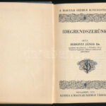 Dr. Mosonyi János: Idegrendszerünk. A Magyar Szemle Kincsestára 93. sz. Bp., 1943, Magyar Szemle Társaság, 77+(3) p. + 1 t. (levelezőlap). Kiadói egészvászon-kötés, kissé kopott borítóval, néhány sérült lappal, helyenként kissé - Image 2