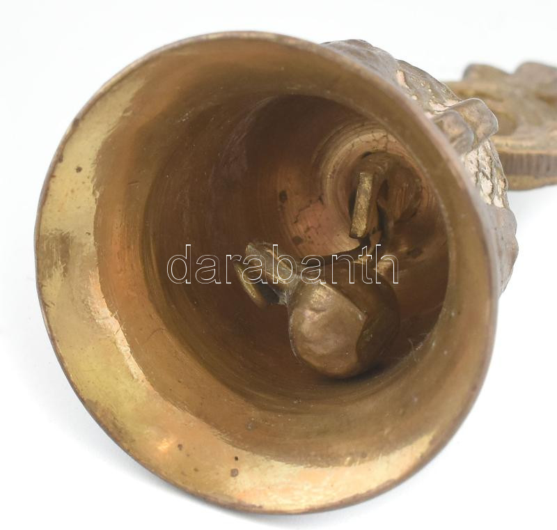 Keleti csengettyű, bronz, m: 7,5 cm - Image 2