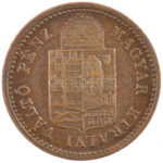 1886KB 1kr Cu 'Középcímer' T:1- Adamo M4.1 - Image 2