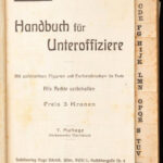 H. Schmid: Handbuch für Unteroffiziere. Wien, 1915, Selbstverlag. Kartonált kötés, kopottas állapotban. - Image 2