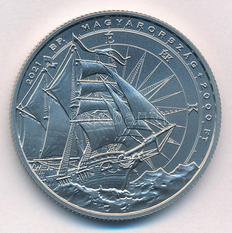 2021. 2000Ft Cu-Ni 'Benyovszky Móric' T:BU Adamo EM429 - Image 2