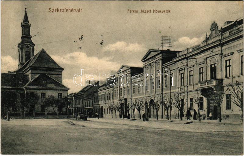 1913 Székesfehérvár, Ferenc József nőnevelde. Horváthné és Rónainé kiadása