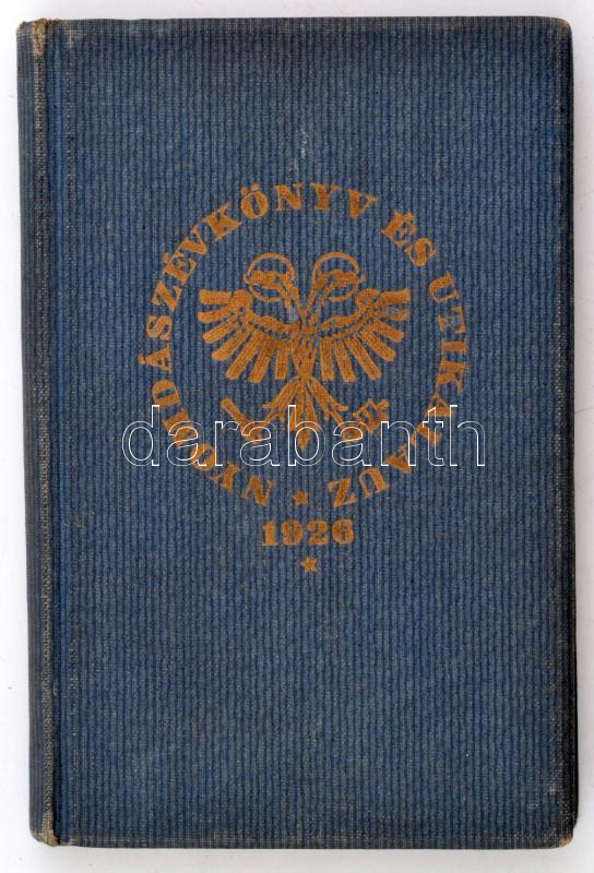 Nyomdászévkönyv és utikalauz. Kiadja a Magyarországi könyvnyomdászok és betűöntők segélyező- egyesülete. Novitzky N László (szerk). Bp., 1926. Gazdagon illusztrált, fekete-fehér illusztrációkkal. Aláírással! Kiadói