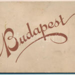 Budapest - Novitas képeslapfüzet 10 képeslappal