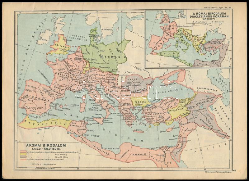 Barthos-Kurucz: Egyetemes Történelmi Atlasz. Bp., é.n. (1932), M. Kir. Honvéd Térképészeti Intézet, 40 p. Papírkötésben, kissé kopott borítóval, kissé sérült gerinccel. - Image 2