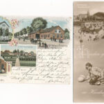 5 db régi német képeslap vegyes minőségben / 5 pre-1945 German postcards in mixed quality: Köln, Thalheim, Düsseldorf, Hamburg, Halstenbek - Image 2
