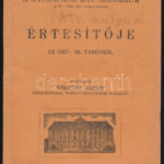 1937-38 A Gyulai gimnázium 2 db évkönyve