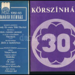 cca 1985 10 db színházi műsorfüzet - Image 2