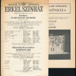 cca 1985 10 db színházi műsorfüzet - Image 3