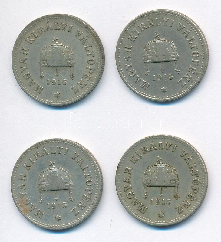 1915KB-1916KB 10f alpakka (4db, 2xklf) T:2-,3 Adamo K3.1 - Image 2