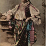 1902 Dályok, Dubosevica (Darázs, Draz); Dályoki sokác leány / Sokci / Croatian folklore, traditional costumes (EK)