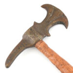 Cserkész réz fokos, Hungária felirattal. fa nyéllel. h: 53,5 cm - Image 3