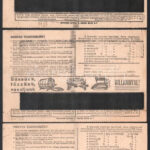 1939-1942 Budapest Székesfőváros Elektromos Művei 5 db villanyszámla, hátoldalán különféle elektromos készülékek reklámjával - Image 2