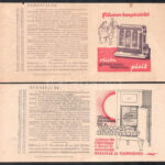 1939-1942 Budapest Székesfőváros Elektromos Művei 5 db villanyszámla, hátoldalán különféle elektromos készülékek reklámjával - Image 4