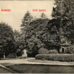 Dolha, Dovhe; Grófi kastély. Kerschenbaum Márkusz kiadása, Ignáczy Géza fényképészet reklám a hátoldalon / castle (EK)