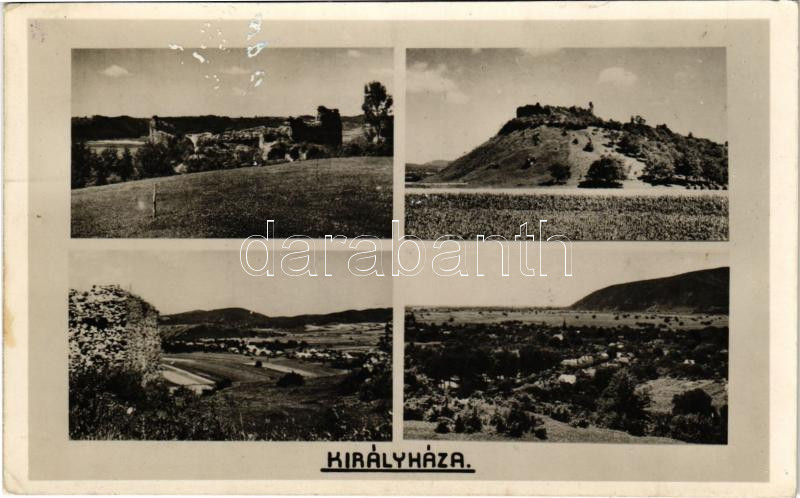 Királyháza, Korolevo, Královo nad Tisou; mozaiklap / multi-view postcard (fl)