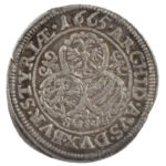 Ausztria 1665SH 3kr Ag 'I. Lipót' (1,51g) T:2 kis kitörés Austria 1665SH 3 Kreuzer Ag 'Leopold I' (1,51g) C:XF cracked Krause KM#1115