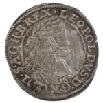 Ausztria 1665SH 3kr Ag 'I. Lipót' (1,51g) T:2 kis kitörés Austria 1665SH 3 Kreuzer Ag 'Leopold I' (1,51g) C:XF cracked Krause KM#1115 - Image 2