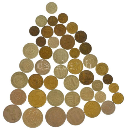 Bulgária 1962-1997. 1s-50L (43xklf) + DN 'Balkan Tourist / Stambouli' Ni zseton T:1-2- Bulgaria 1962-1997. 1 Stotinka - 50 Leva (43xdiff) + ND 'Balkan Tourist / Stambouli' Ni token C:UNC-VF