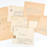 1897-1922 9 db irat az izraelita vallású Fürst család életéből