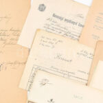 1897-1922 9 db irat az izraelita vallású Fürst család életéből - Image 2