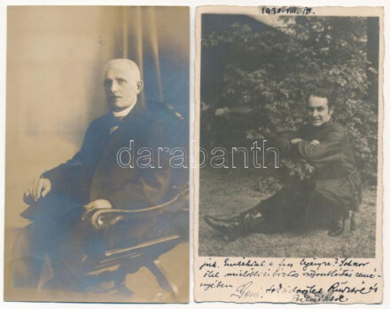 4 db RÉGI osztrák-magyar katonai fotó / 4 pre-1945 Austro-Hungarian K.u.k. military photos