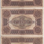 1920. 100K 'Orell Füssli Zürich' (3x) T:III,III- Adamo K29 - Image 2