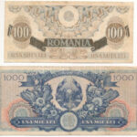 Románia 1947. 100L + 1948. 1000L T:III,III- Romania 1947. 100 Lei + 1948. 1000 Lei C:F,VG - Image 2