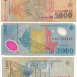 Románia 1966-1999. 100L-5000L (6xklf) T:III,III- Romania 1966-1999. 100 Lei - 5000 Lei (6xdiff) C:F,VG - Image 4