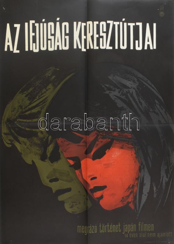 Az ifjúság keresztútján MOKÉP filmplakát 57x40 cm