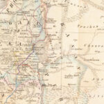 1850 Palesztina, Dr. Stepp. Regensburg, kis foltokkal, szélén kis szakadás, 37x24cm - Image 3