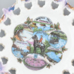 5 db japán falitányér, porcelán, kopott, jelzett, d: 13-20 cm - Image 4