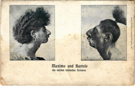 Maximo und Bartolo die letzten lebenden Azteken / Maximo and Bartolo the last living Aztecs (EB)