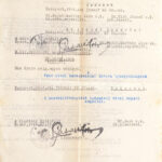 1944 Budapesti honvéd törvényszék ítélete középiskolai tanuló ügyében, aki légvédelmi kötelezettségét sértette meg. - Image 2