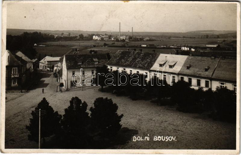 Dolní Bousov, general view, square. J. Zdársky photo (fl)
